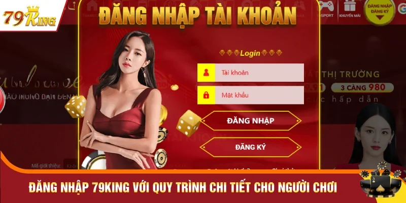 Đăng nhập 79KING với quy trình chi tiết cho người chơi